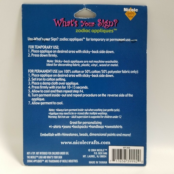 Zodiac Patch November 22 to December 21st Sagitta - Picture 2 of 3